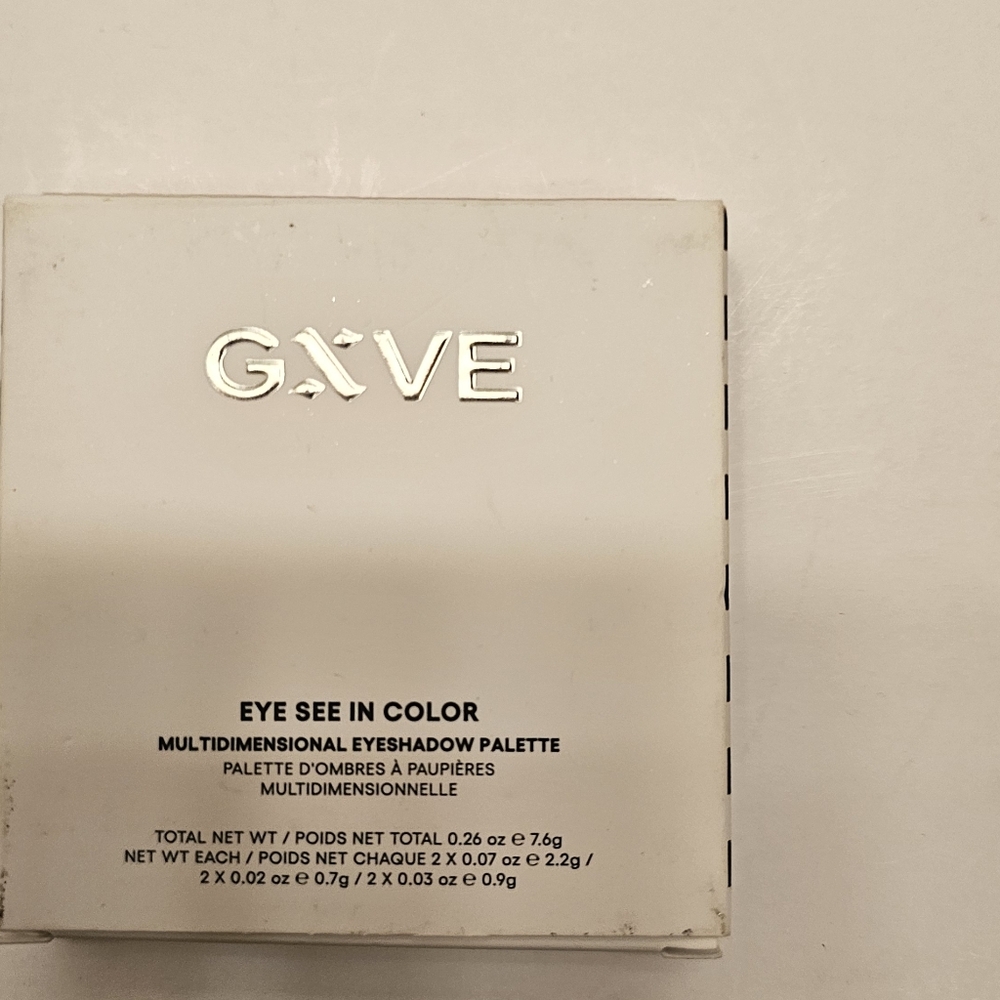 GXVE Eye See In Color Multidimensional Eyeshadow Palette